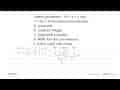 Sistem persamaan: 2x+y=5 dan x+2y=4 mempunyai