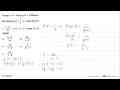 Fungsi f: R -> R dan g: R -> R ditentukan dengan f(x)=1/x,