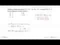 Lingkaran dengan persamaan 4x^2+4y^2-ax+8y-24=0 melalui