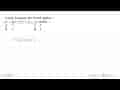 Jumlah koefisien dari bentuk aljabar: x^2 - 5xy + 3y^2 + 7x