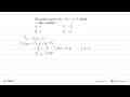 Jika gradien garis (2m - 1)x - y = 5 adalah 7, nilai m