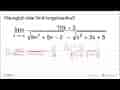 limit x mendekati tak hingga (10x - 3)/(akar(9x^2+5x-2) -