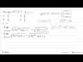 Nilai lim x->tak hingga akar(4x^2+6x-1)-2x+1=