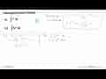 Tentukanlah integral berikut: (a) integral x^6 dx (b)