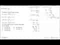 Ditentukan fungsi-fungsi berikut.(i) f(x)=3x+5/x, x=/=0