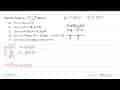 Domain fungsi y=akar(x^2-16)/(x-8) adalah....