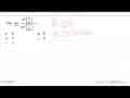 Nilai lim u menuju tak hinga ((sin^3(2/u))/(tan^3(1/2u))=