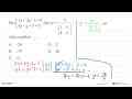 Jika 2x+3y-3=0 4x-y+7=0 dan y=a/|2 3 4 -1|, nilai a adalah