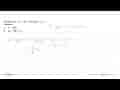 Diketahui f(x)=x^2-4 x+3 dan g(x)=x-3 Tentukan: a. (fog)(3)