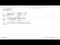 lim x->-8 (x^2+9x+8)/(akar(x+12)-2)