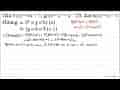 Jika F(x)=6 x+5, g(x)=x^(2)+x-20 , dan h(x)=x-6 Hitung: a.