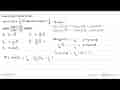 Jika alpha dan beta sudut lancip, cos(a-b)=1/2 akar(3) dan