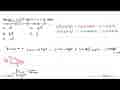 Jika tan x=1/3 akar(3) dan 0<x<pi/2, maka 3 cos x+cos