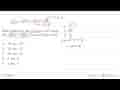 Nilai maksimum dan minimum dari fungsi f(x)=2 cos x+sin x