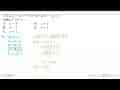 Jika g(x)=2x+3 dan (fog)(x)=2x+5, maka f^(-1)(x)=....