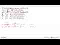 Diketahui dua persamaan sukubanyak f(x)=4x^3+2x^2-2x+1 dan