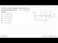 Berikut yang merupakan akar-akar dari persamaan polinomial