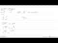 Jika (4^(x+1))^(1/3)=2 (8^x)^(1/2), maka x=...