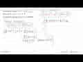 Diketahui fungsi f(x)=2x+3 dan g(x)=x^2-2x+4. Komposisi