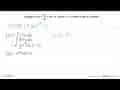 Diketahui f'(x)=dy/dx=8x+6. Jika f(-2)=8 maka fungsi f(x)