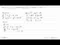 Jika f(x)=2^(5-x)+2^x-12 dengan f(x1)=f(x2)=0, tentukan