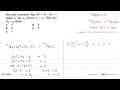 Akar-akar persamaan 7log(2x^2+7x-8)=1 adalah x1 dan x2