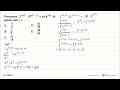 Persamaan 2^(15akar(x)):8^(akar(x)-2)=(64.4)^(3 akar(3))