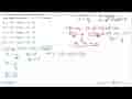 Persamaan garis singgung lingkaran (x-4)^2+(y+3)^2=40 yang