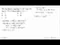 Jika log(logx)=log(log(1+y))+2 dan log(x-5)=2logy, maka