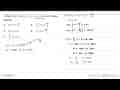 Fungsi f(x)=cos(x-pi/3), 0<x<2pi turun pada interval ...