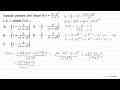 Turunan pertama dari fungsi f(x)=(2-x^2)/(1+x), x=/=-1