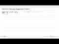 Tentukan nilai dari fungsi limit berikut!lim x -> 1(-2x^3+9