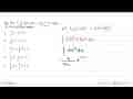 Jika f(x)=x^2 dan g(x)=2x+3 maka integral (f(x).g(x)) dx