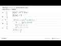 Jika P(x)=x^2+x+1, jumlah seluruh nilai x untuk P(3x)=7