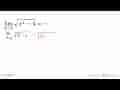 limit x->3 akar(x^2-4)=...