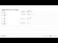 Turunan pertama dari f(x)=3 x^(5/3) adalah f'(x)=....