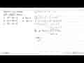 Jika f(x)=-x+3 maka f(x^2)+{f(x)}^2-2f(x)=....