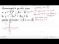 Gambarlah grafik dari:a. y=2x^2-4x-6 b. y=-2x^2+4x+6 pada