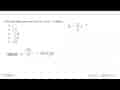 Nilai fungsi trigonometri dari f(x)=sin x untuk x=pi/3