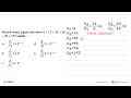 Bentuk notasi sigma dari deret 6+12+24+48+96+192 adalah . .