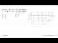 Banyak akar real dari persamaan x^5-2x^4+8x^3+12x^2+11x-6=0