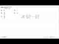 Nilai limit x->2 (x^2-4)/(x^3+1)= ...