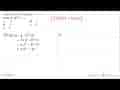 Jika f(x)=3x+2 dan g(x)=x^2-11 maka(fog)(3)=...