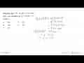 Diketahui g(x)=5+2x, f(x)=3+x, dan h(x)=3x. Apabila