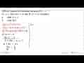 Sebuah fungsi dirumuskan dengan f(x)=x^2+bx+c. Jika f(1)=4