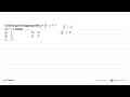 Gradien garis singgung pada y=x^2-x+3 di x=2 adalah .... .