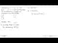 Diketahui f(x)=1+2x+3x^2+4x^3. g(x)=1-x+x^2-x^3 dan