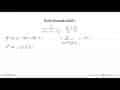 Sederhanakanlah ! x^2 / (x^2 + x - 12) : (x^2 + 3x)/ (2x -