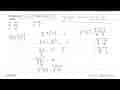 Diberikan f(x)=4x^3+7. Nilai dari f(f^(-1)(5)) adalah...