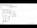 Akar-akar persamaan x^2 (a-1)x + 2 = 0 adalah alpha dan